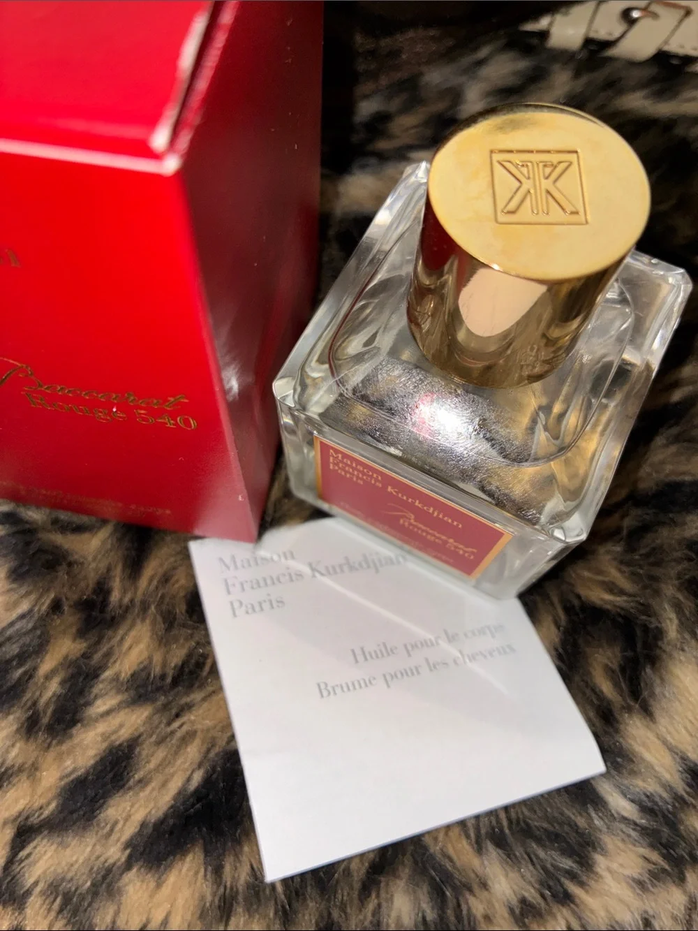Maison Francis Kurkdjian Paris Baccarat Rouge 540 Scented Body Oil